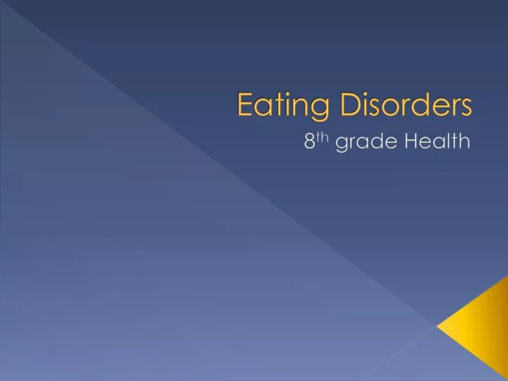 eating disorders