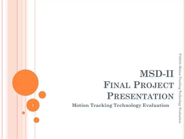 msd ii final project presentation