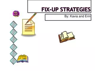 Fix-Up Strategies