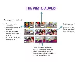 The VIMTO advert