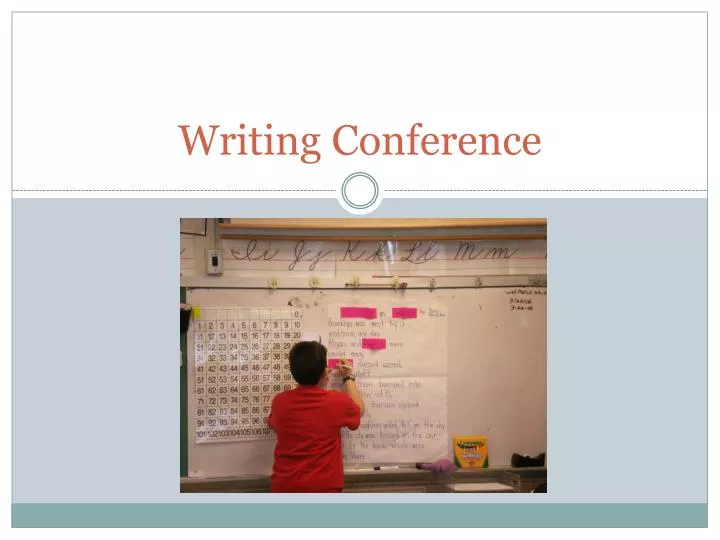 writing conference