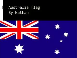 Australia flag By Nathan