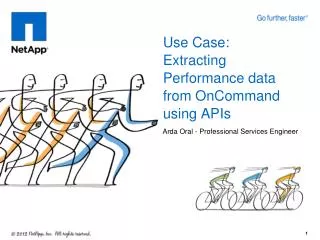 Use Case: Extracting Performance data from OnCommand using APIs