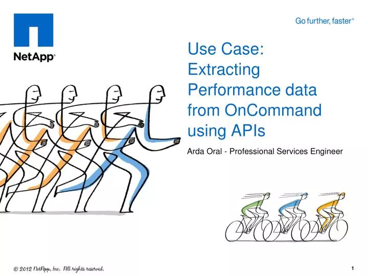 use case extracting performance data from oncommand using apis