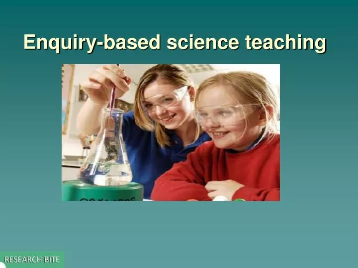 enquiry based science teaching