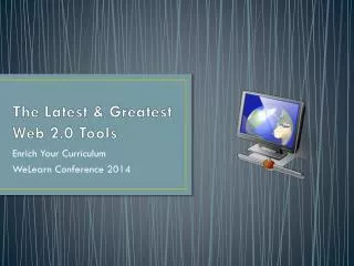 The Latest &amp; Greatest Web 2.0 Tools