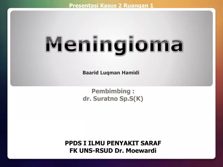 meningioma