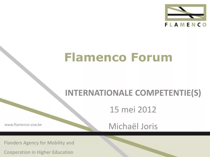 flanders agency for mobility and cooperation in higher education