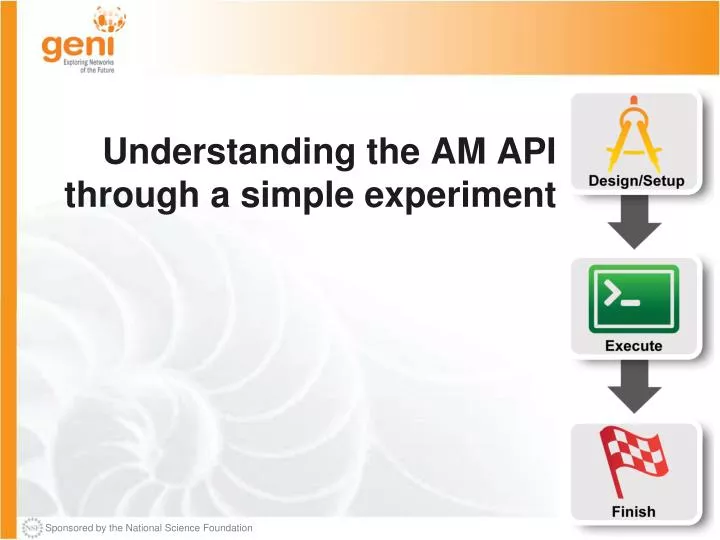 understanding the am api through a simple experiment