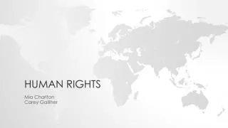 Human Rights