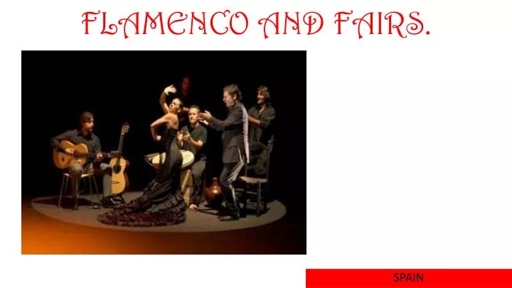 flamenco and fairs