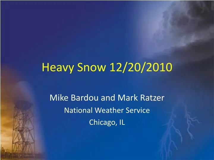 heavy snow 12 20 2010