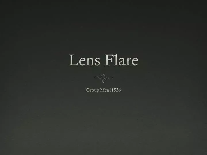 lens flare