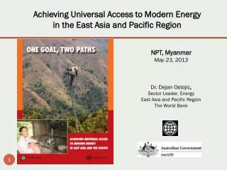 Achieving Universal Access to Modern Energy in the East Asia and Pacific Region