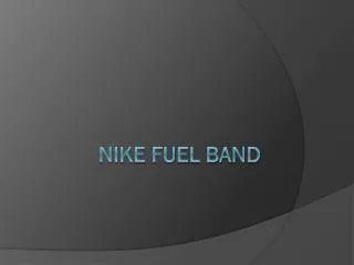 Nike Fuel Band