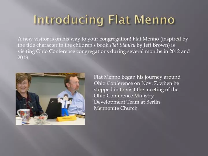 introducing flat menno