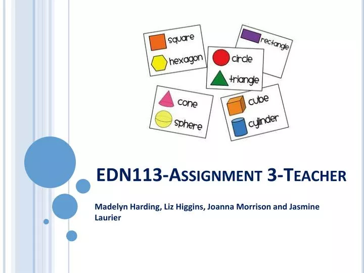 edn113 assignment 3 teacher