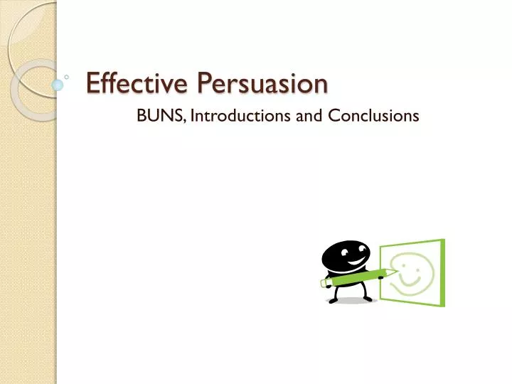 effective persuasion
