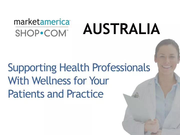 supporting health professionals with wellness for your patients and practice