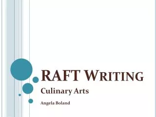 RAFT Writing