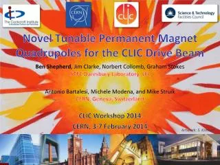 Novel Tunable Permanent Magnet Quadrupoles for the CLIC Drive Beam
