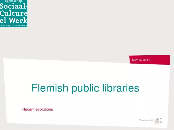 flemish public libraries