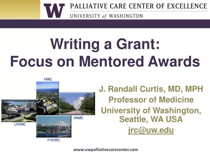 writing a grant focus on mentored awards