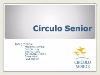 c rculo senior