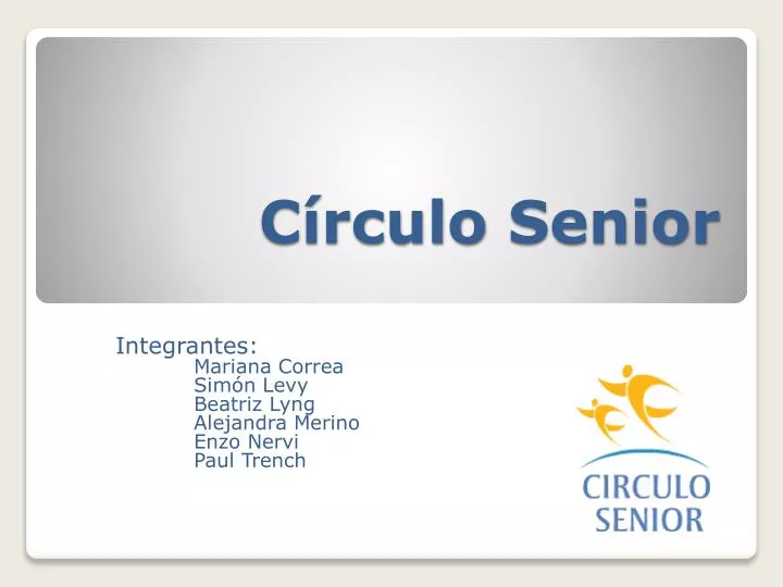 c rculo senior