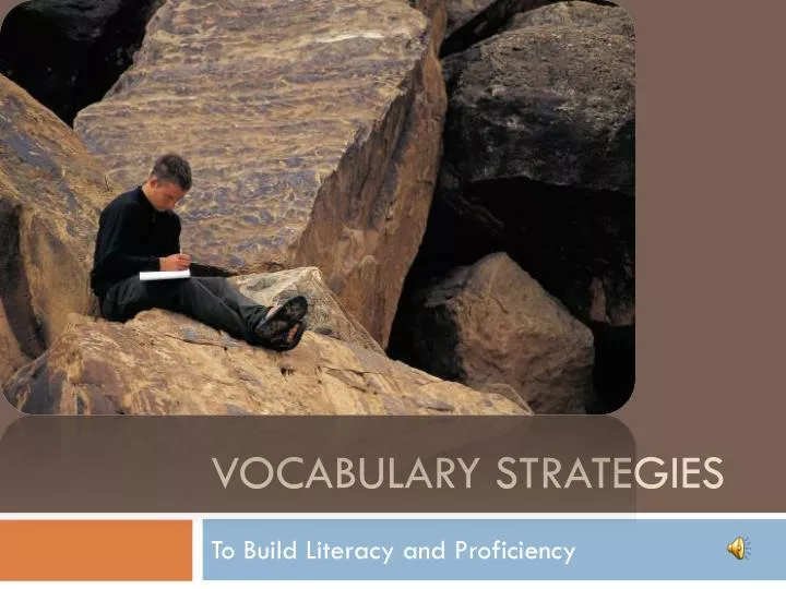 vocabulary strategies