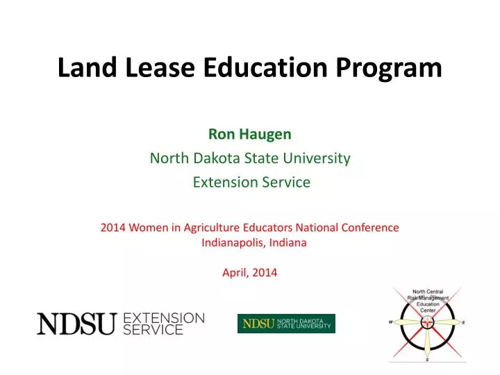 land lease education program