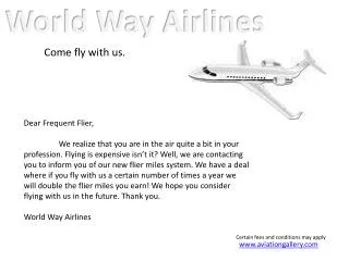 World Way Airlines