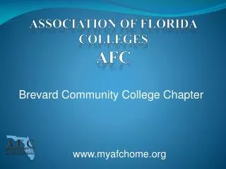 Association of FLORIDA Colleges afc
