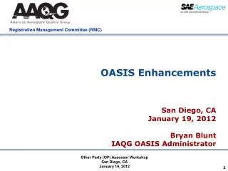 OASIS Enhancements