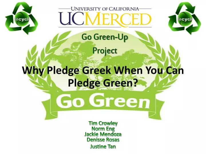 go green up project