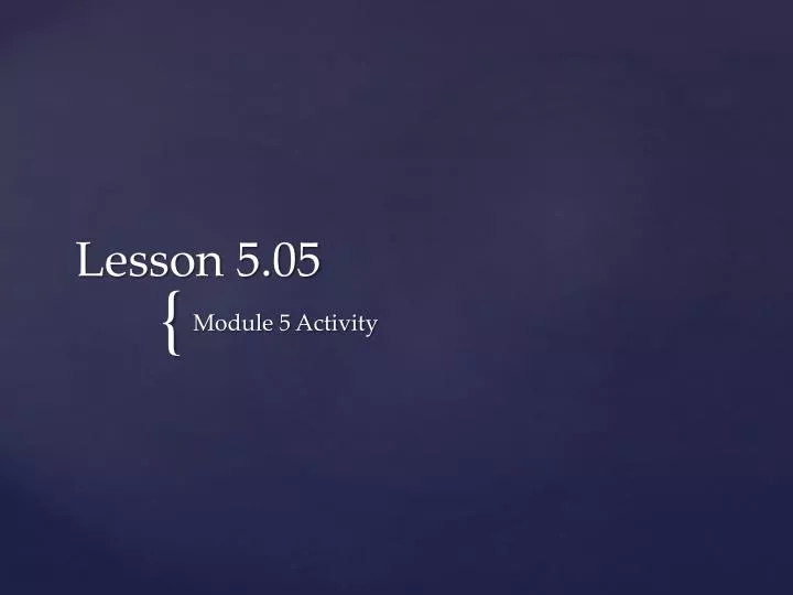 lesson 5 05