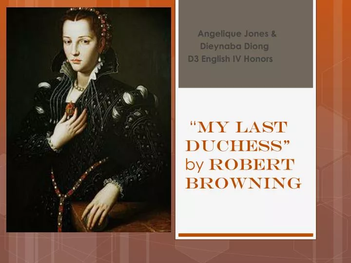 my last duchess by robert browning