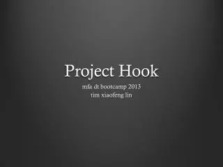 Project Hook