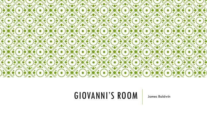 giovanni s room