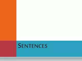 Sentences