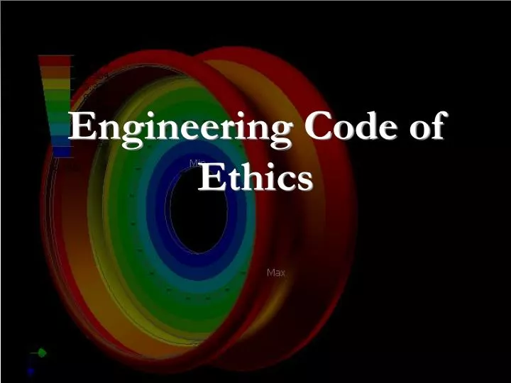 engineering code of ethics