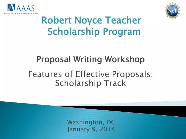 robert noyce teacher scholarship program