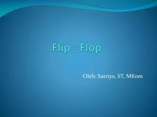 flip flop