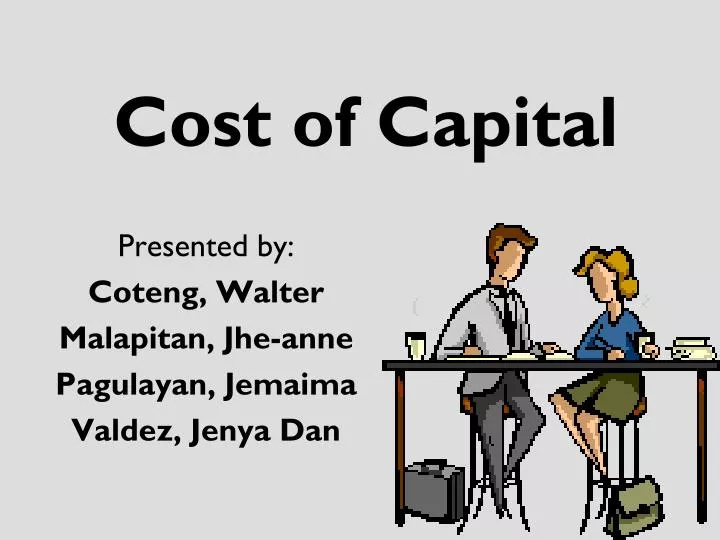 cost of capital