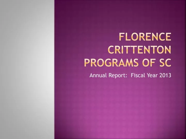 florence crittenton programs of sc