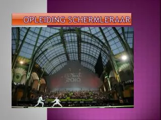 opleiding schermleraar