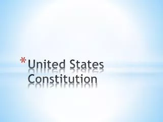 PPT - United States Constitution 101 PowerPoint Presentation, free ...