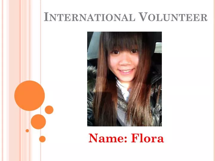 international volunteer