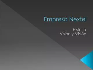 empresa nextel