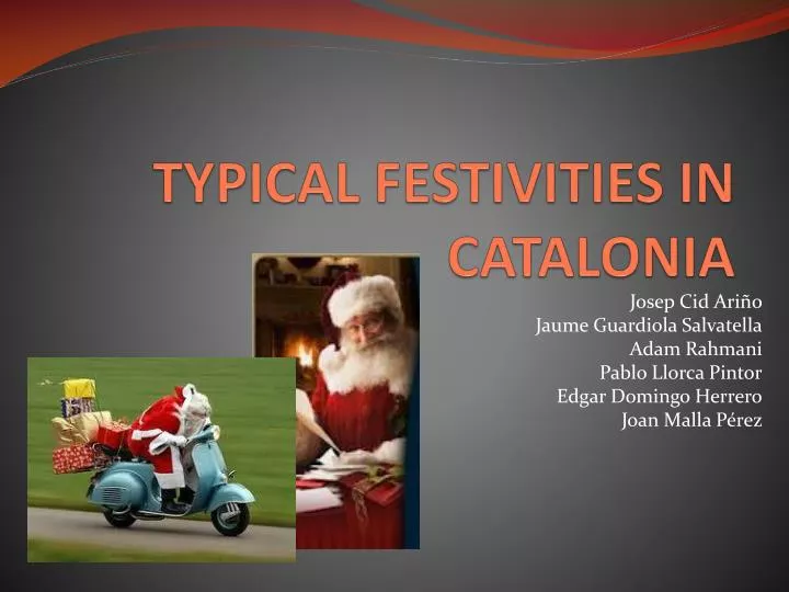 typical festivities in catalonia